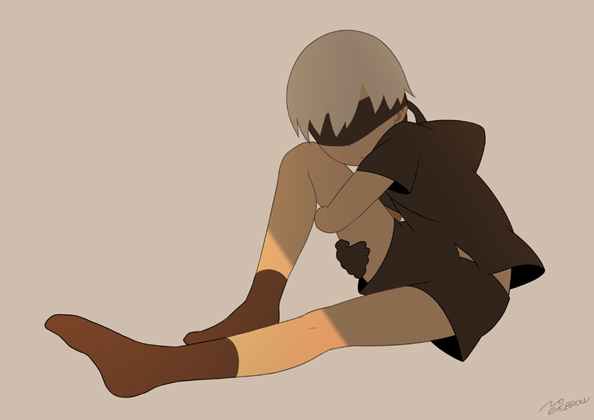 9s (nier and 1 more) drawn by noeyebrow_(mauve)