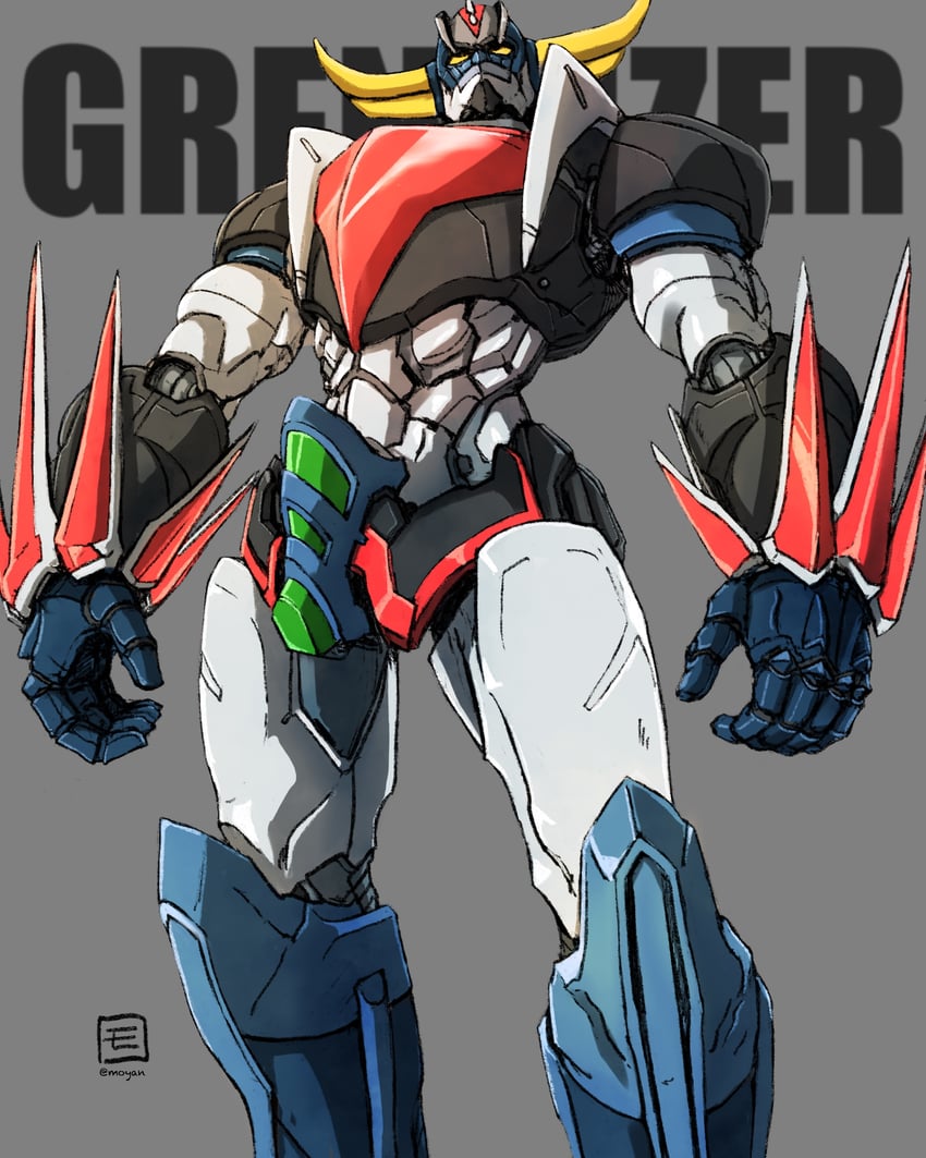 grendizer (super robot wars and 3 more) drawn by moyan