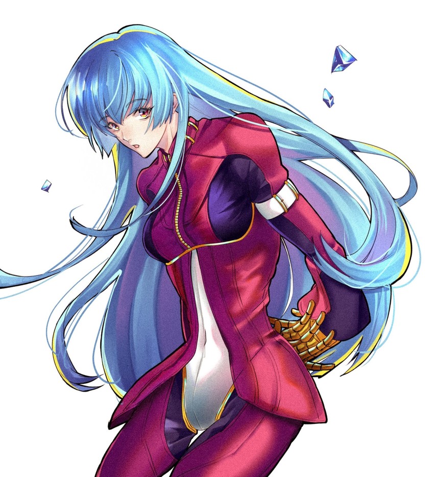 kula diamond (the king of fighters) drawn by shiinoki._(shi_noki0216)