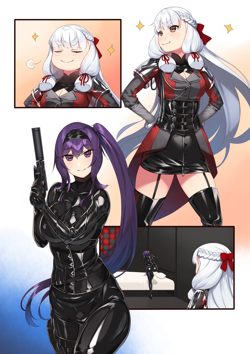 murakumo and hie (original and 1 more) drawn by hiememiko