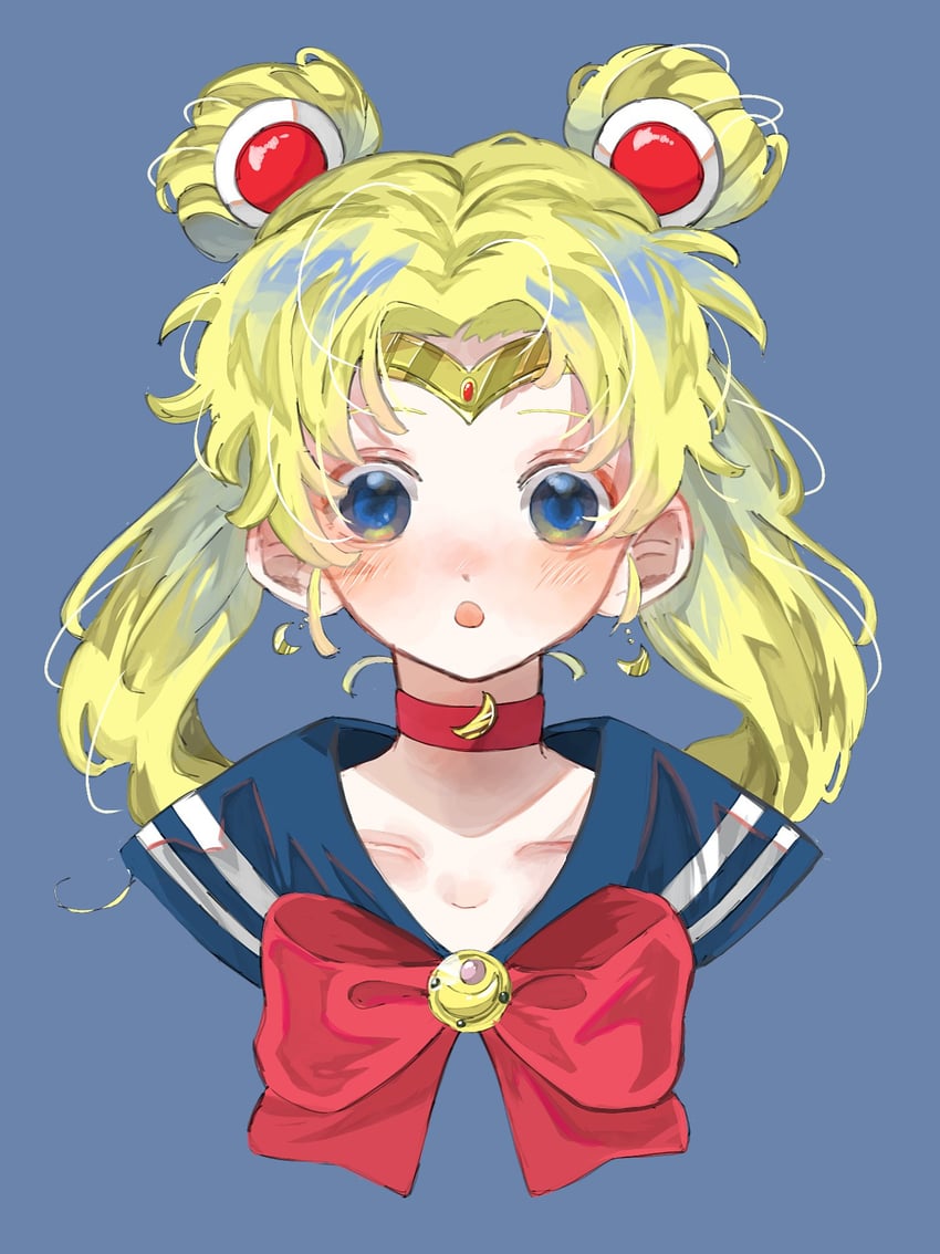 tsukino usagi and sailor moon (bishoujo senshi sailor moon) drawn by u_mi031