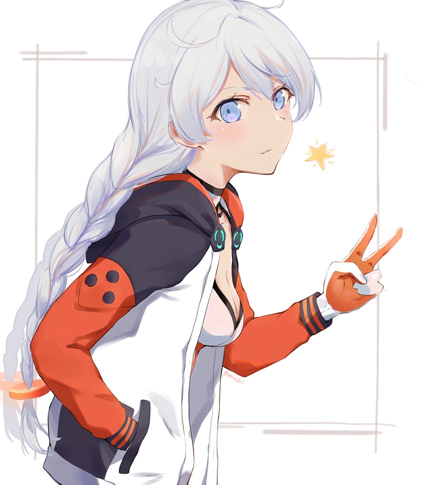 kiana kaslana (honkai and 1 more) drawn by erit0ri