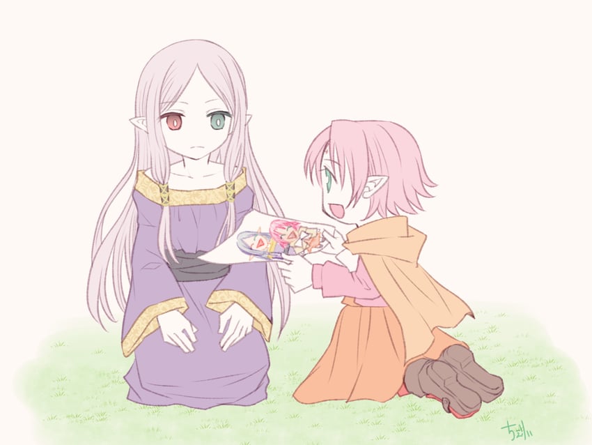 fae and idunn (fire emblem and 1 more) drawn by cheryi