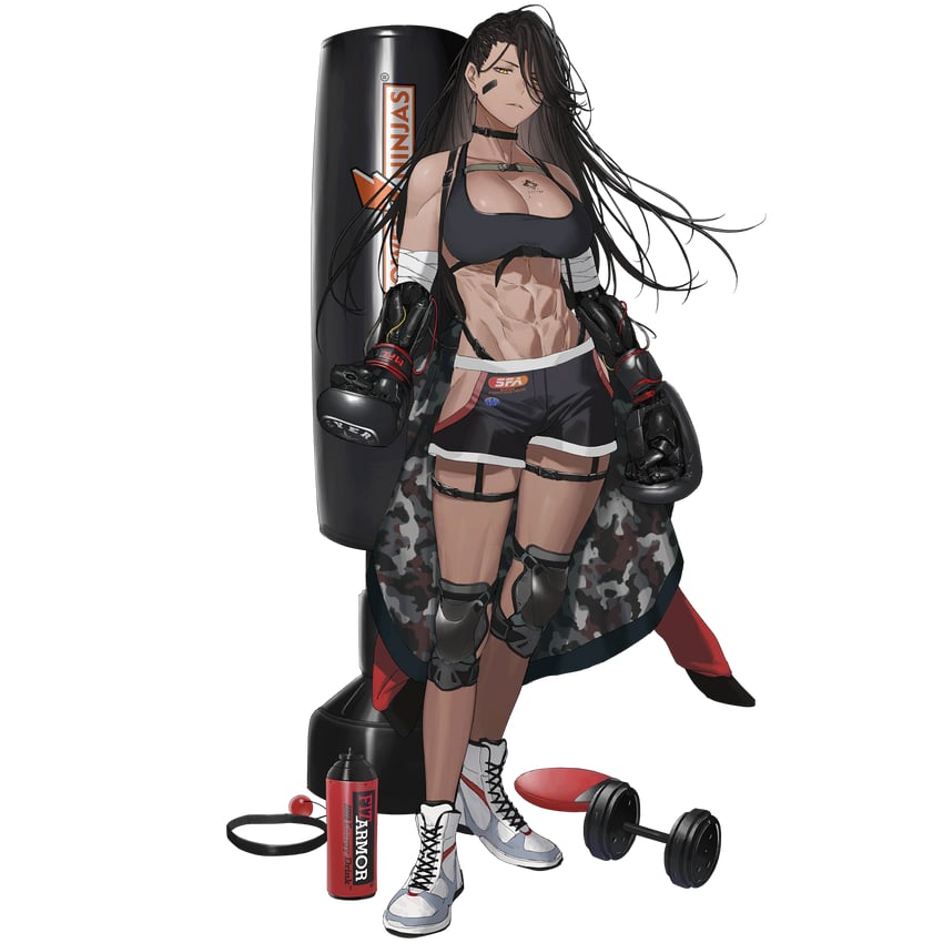 magnhilda (girls' frontline and 1 more) drawn by kaoruko_(unkrk55)