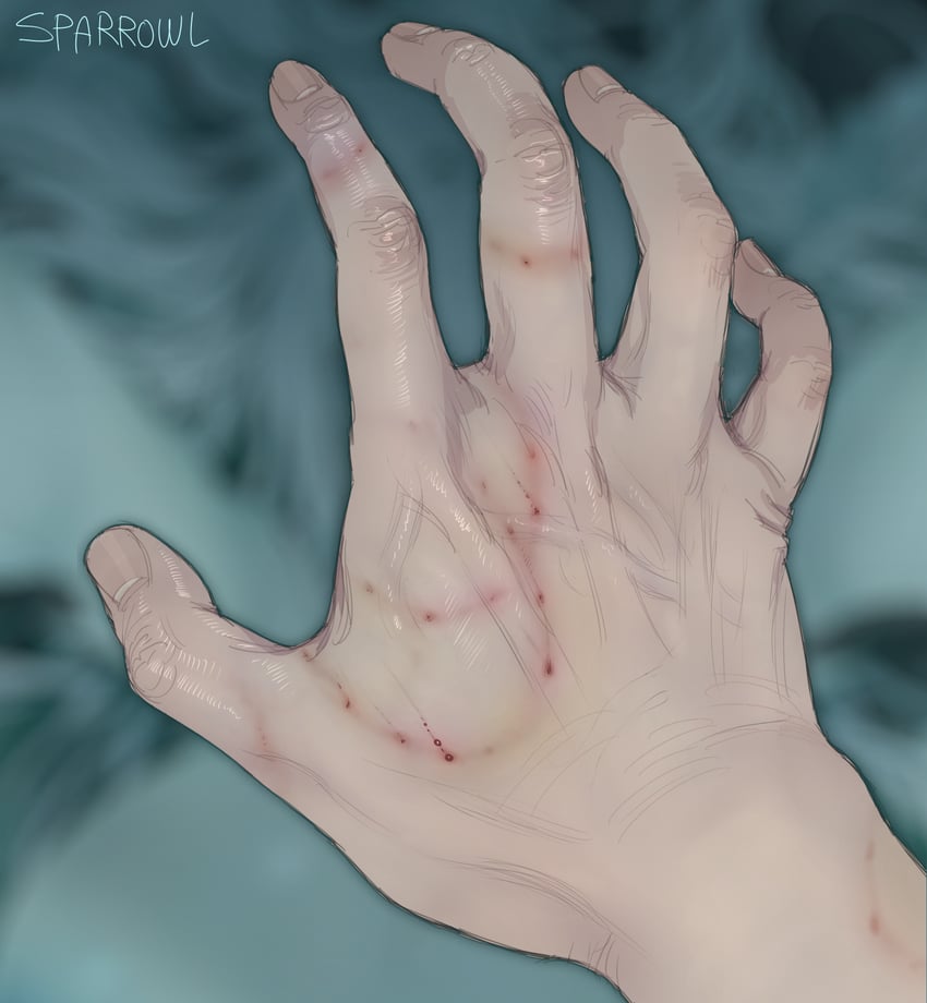 ivy and edan (original) drawn by sparrowl