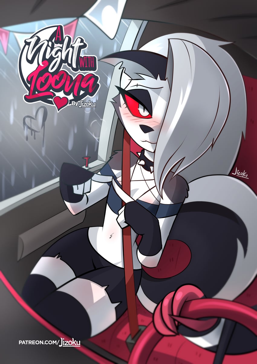 loona and moxxie (helluva boss) drawn by jizoku