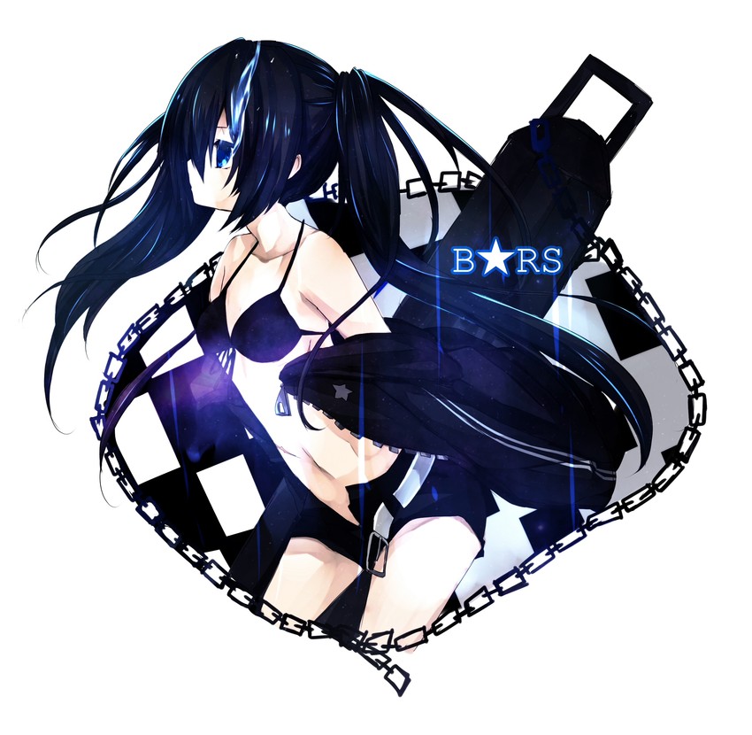 black rock shooter (black rock shooter) drawn by ai_1003