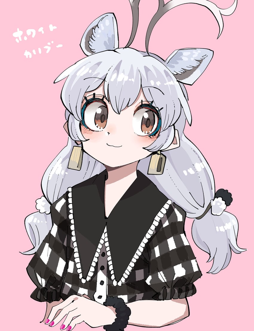 white reindeer (kemono friends and 1 more) drawn by kanmoku-san