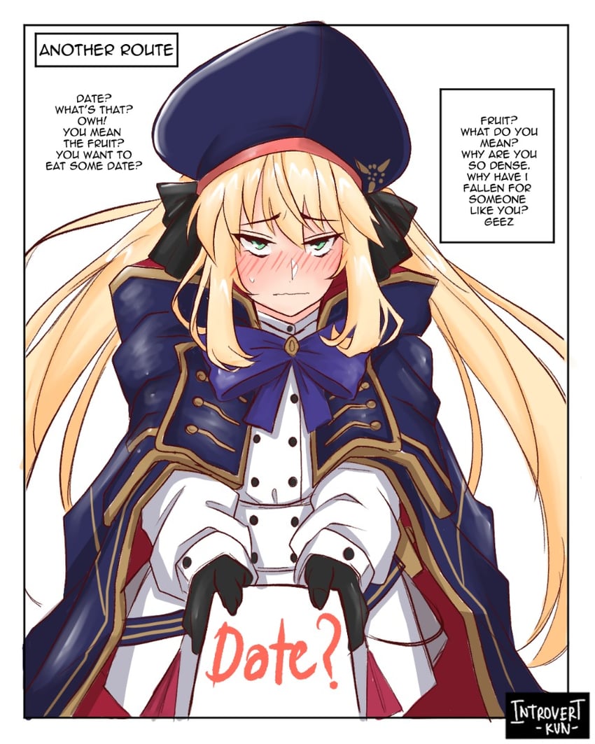 artoria pendragon and artoria caster (fate and 1 more) drawn by introvert-kun