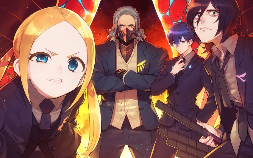 samurai calibur, borr, max, and vit (gridman universe and 1 more) drawn by hitoto