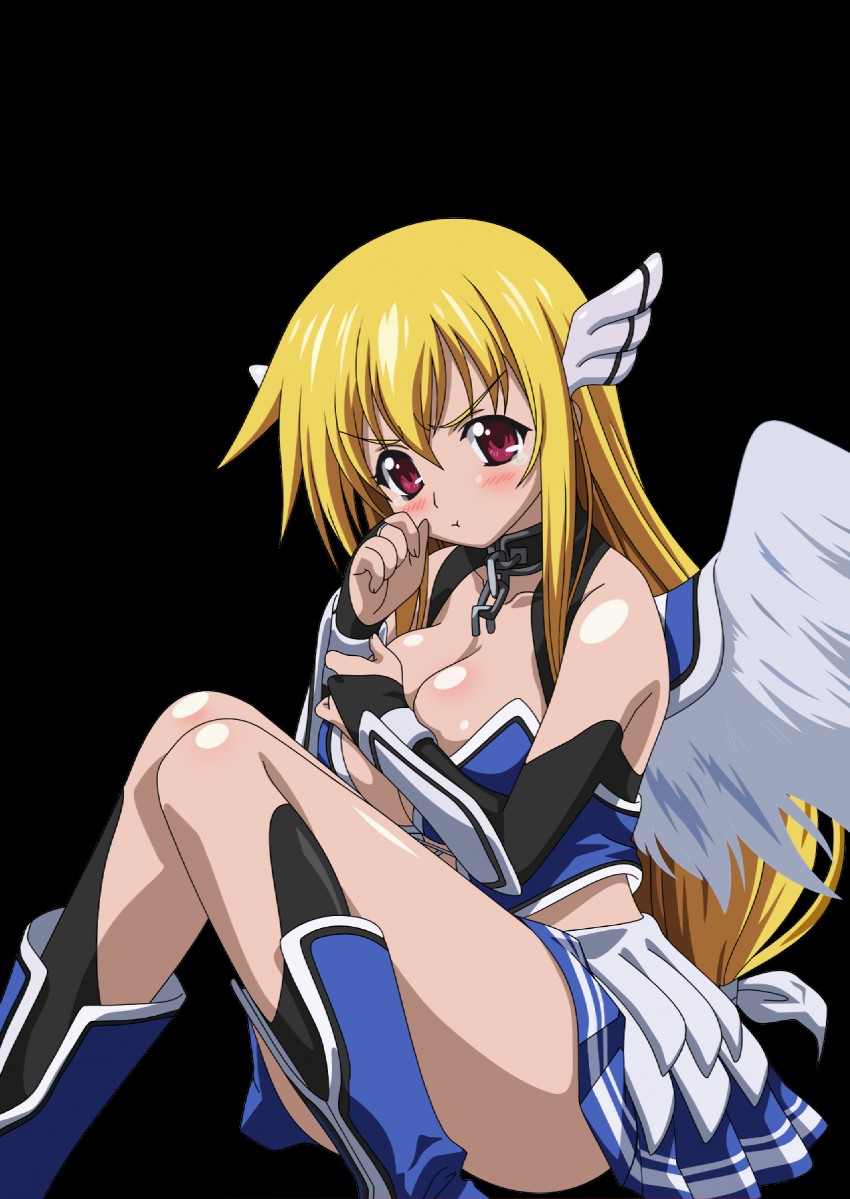 astraea (sora no otoshimono) drawn by noda_yasuyuki and torasen_(artist)