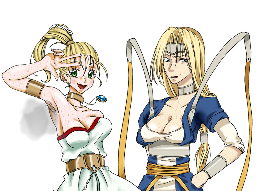 marle and mireyu (dragon quest and 2 more) drawn by gizumo
