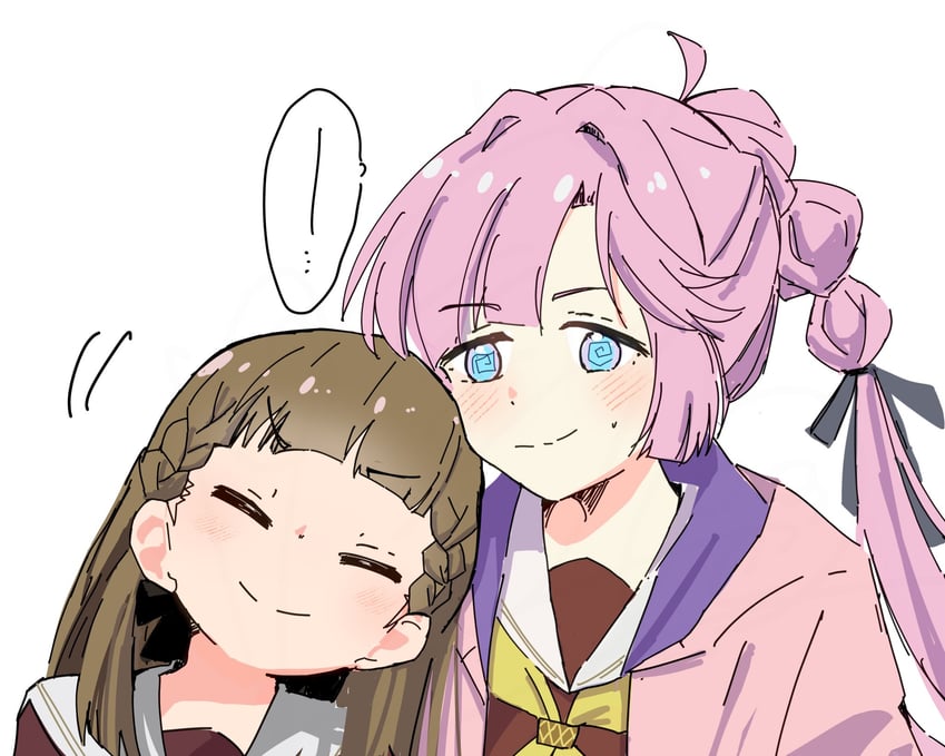 anyoji hime and kachimachi kosuzu (love live! and 1 more) drawn by kisaragi_yukitora