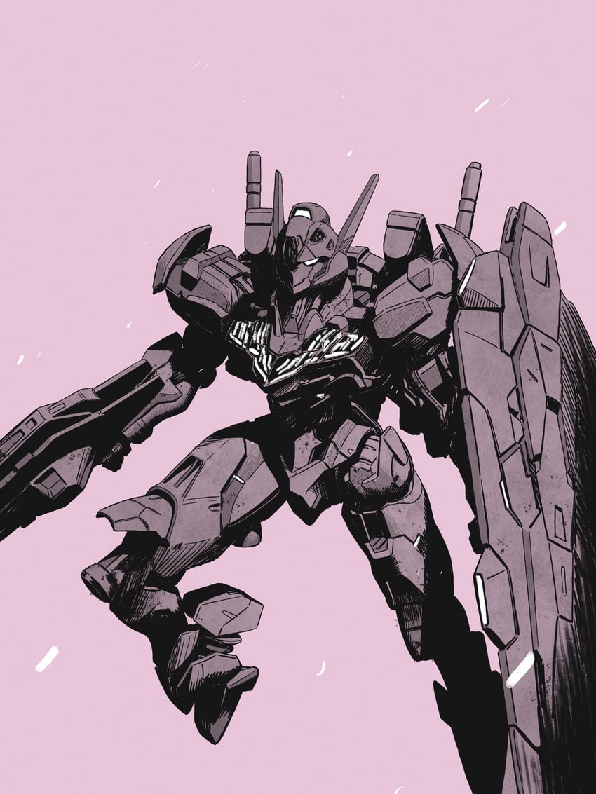 gundam lfrith (gundam and 1 more) drawn by nsclark98