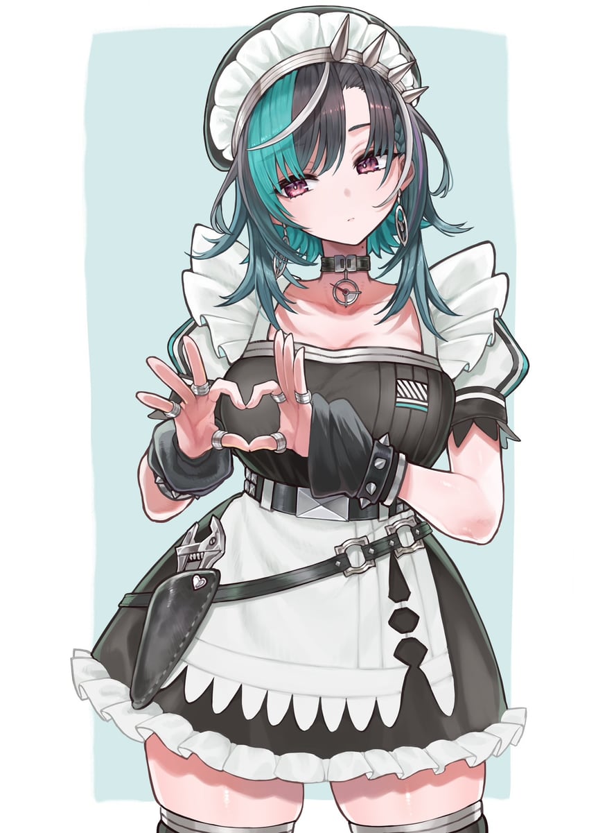 ellen joe and rindo chihaya (hololive and 3 more) drawn by @-you_(you_2023_8_16)