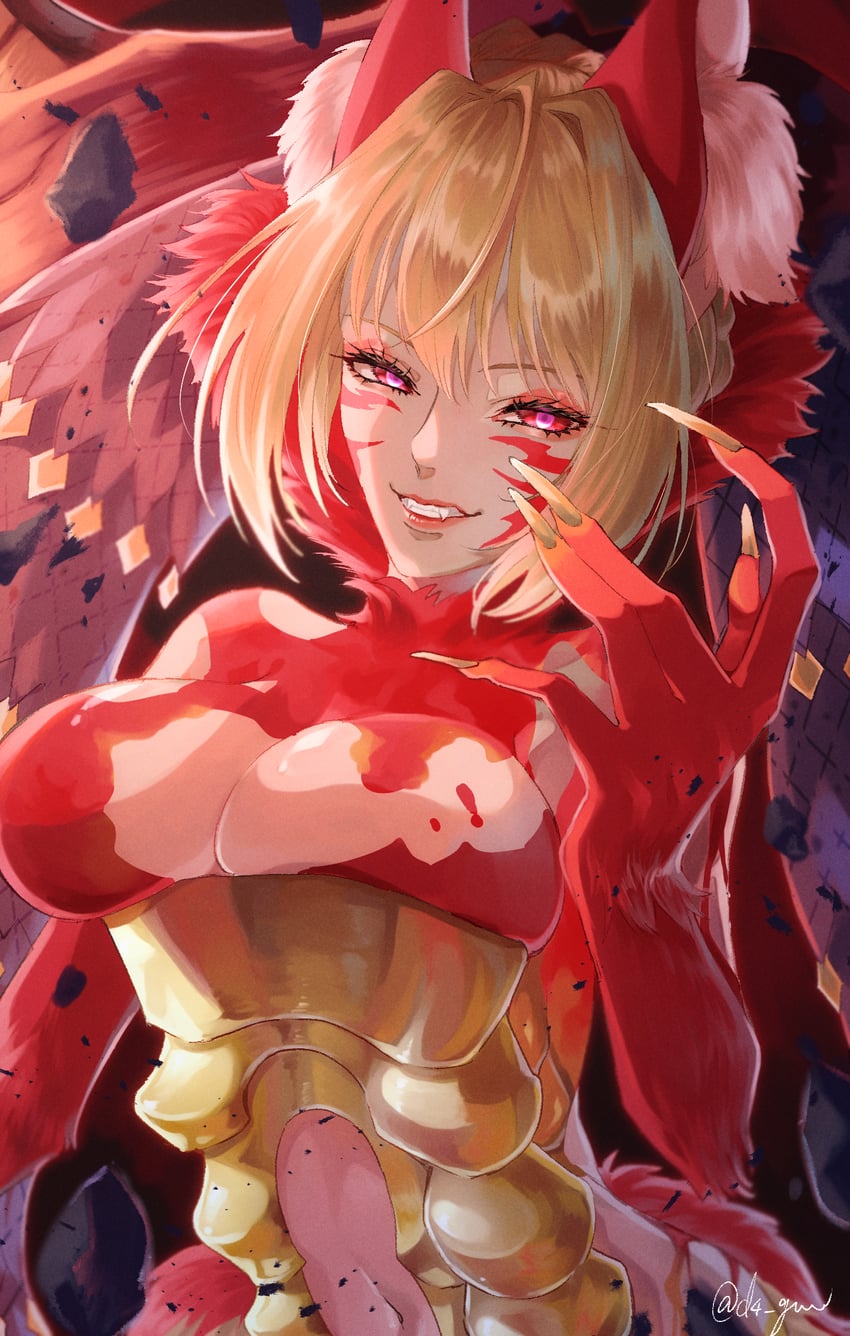 nero claudius and queen draco (fate and 2 more) drawn by yutsuki_(pixiv40202660)