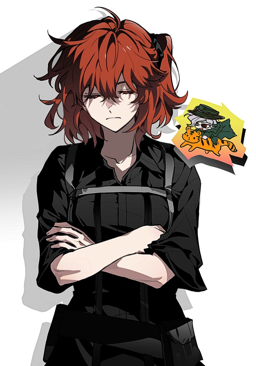 fujimaru ritsuka and edmond dantes (fate and 1 more) drawn by myg_8028