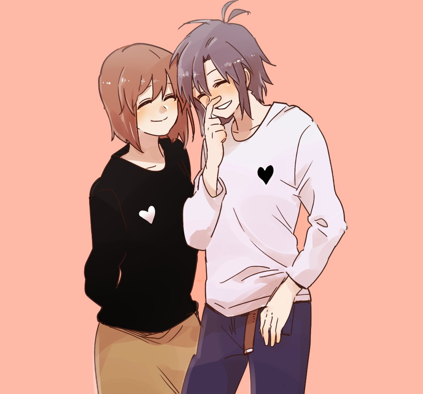 kikuchi makoto and hagiwara yukiho (idolmaster) drawn by pito_(sh02327)