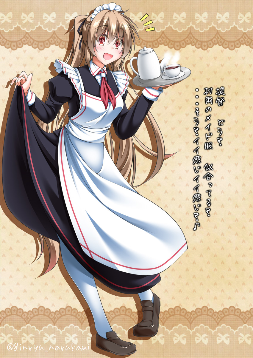 murasame (kantai collection) drawn by narukami_ginryuu
