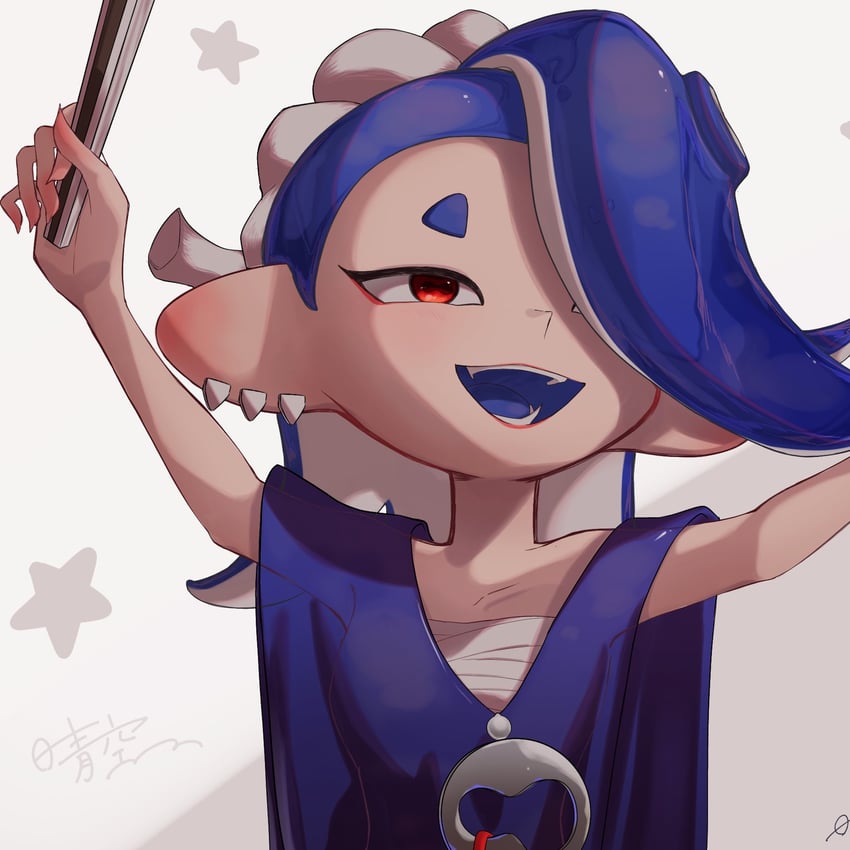 shiver (splatoon and 1 more) drawn by ha_r_a_k