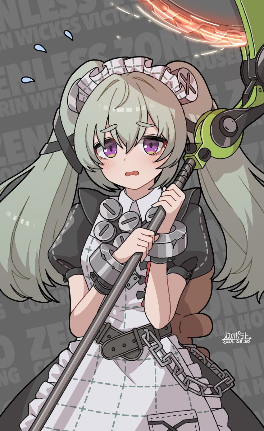 corin wickes (zenless zone zero) drawn by ebipote3