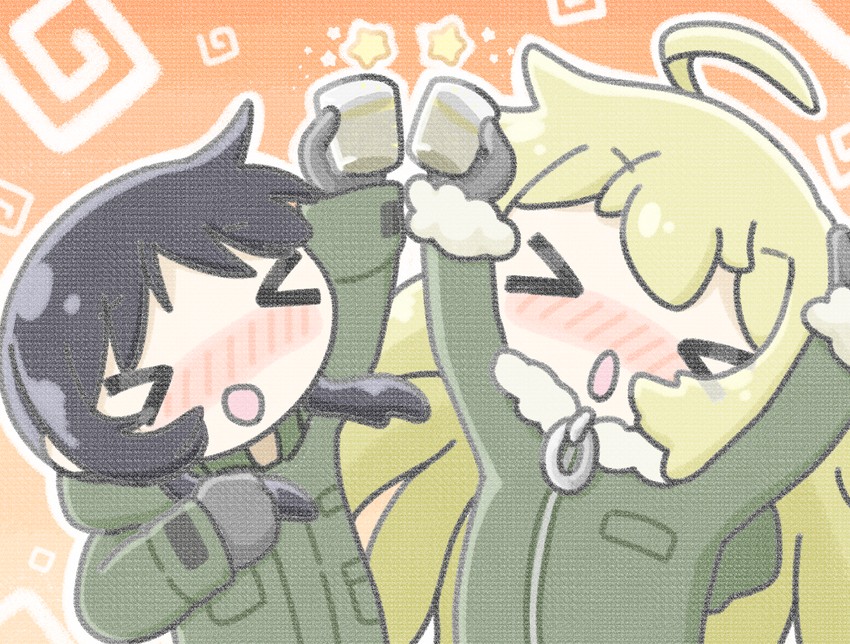 chito and yuuri (shoujo shuumatsu ryokou) drawn by wafu_(wafu39080)