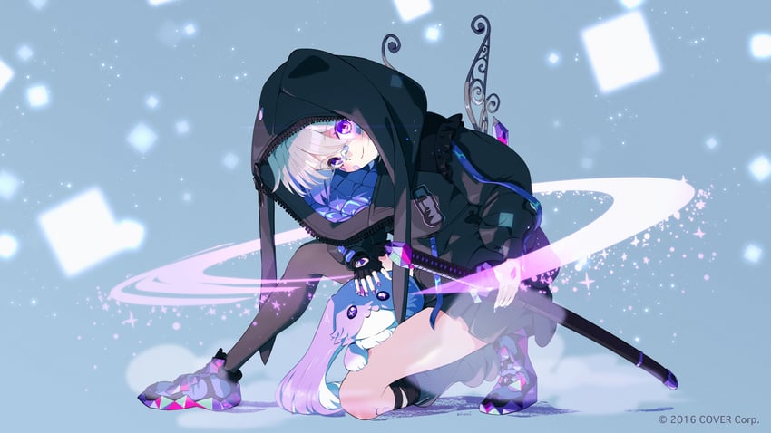 koseki bijou and geow (hololive and 1 more) drawn by fueppu