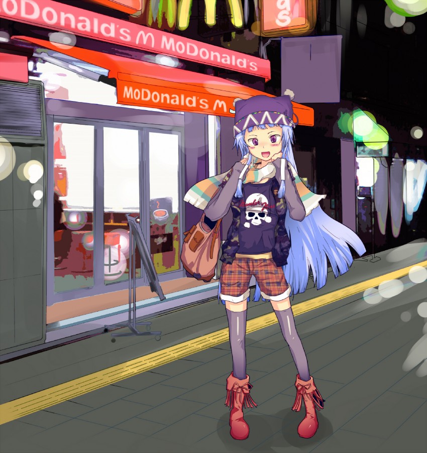 nagi (mcdonald's and 1 more) drawn by yamaque