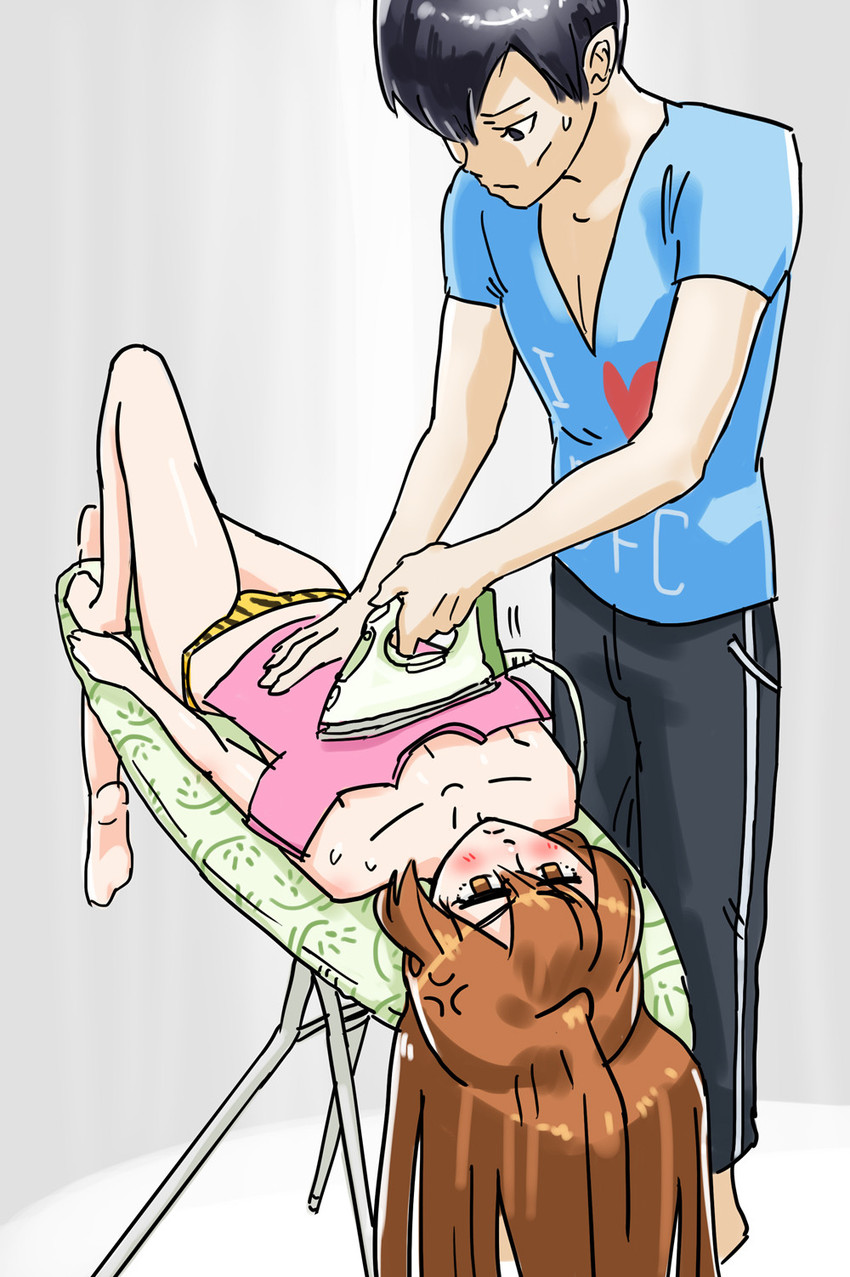 aisaka taiga and takasu ryuuji (toradora!) drawn by kiriririn