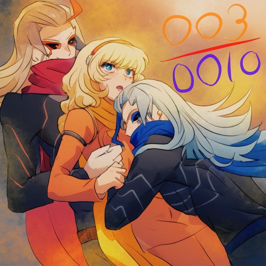 francoise arnoul and 0010 (cyborg 009) drawn by sariokisu