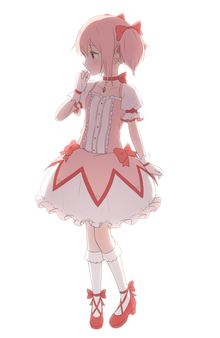 kaname madoka (mahou shoujo madoka magica) drawn by nekoze_(chatte_secca)
