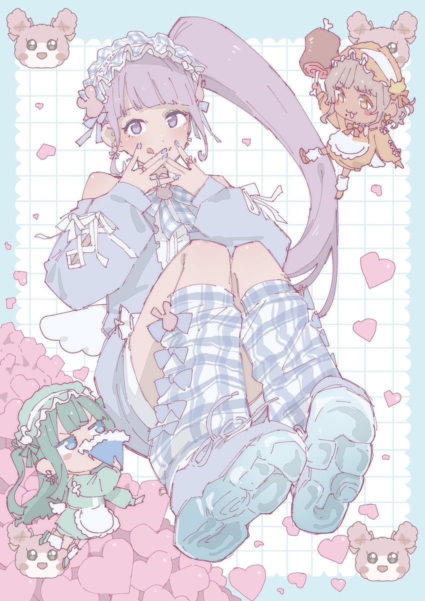 manaka non, tsukikawa chili, taiyo pepper, and usacha (pretty series and 1 more) drawn by kemura_(puripurinea)