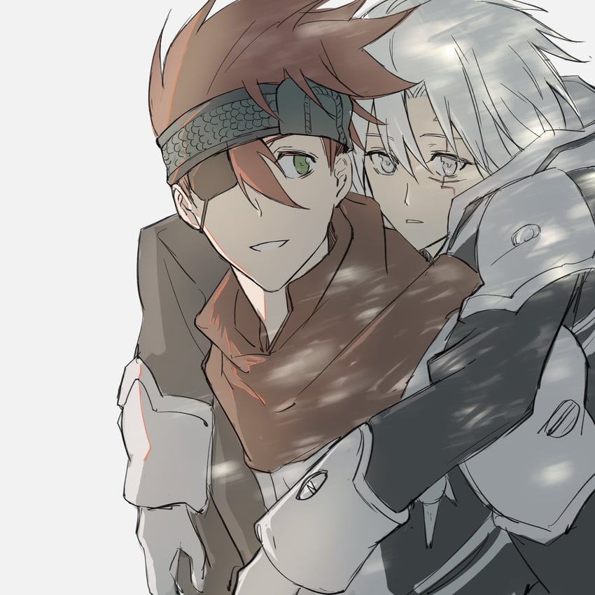 allen walker and lavi (d.gray-man) drawn by lovelythorki