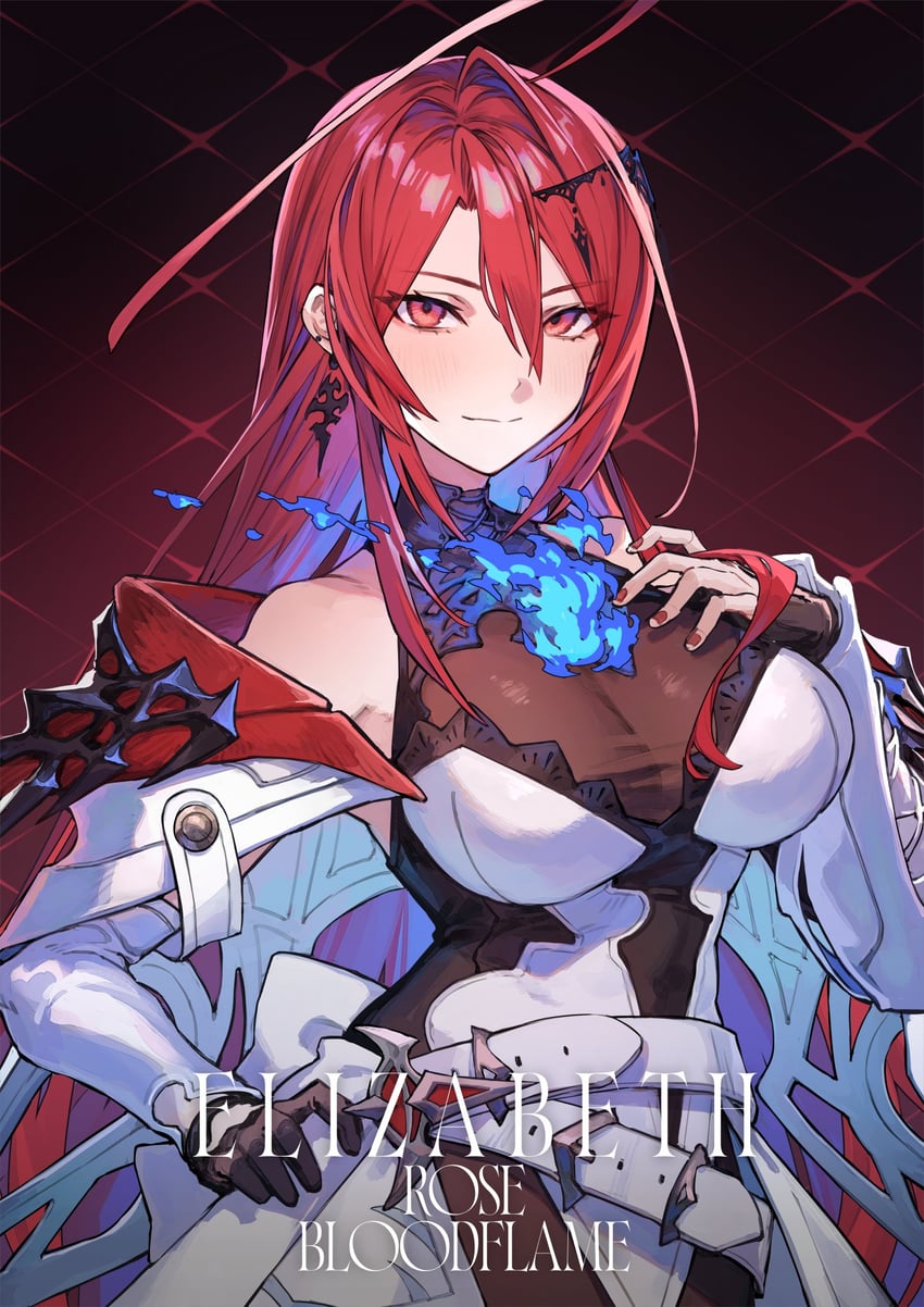 elizabeth rose bloodflame (hololive and 1 more) drawn by mephisto_(angraecum)