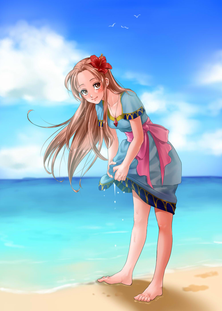 marin (the legend of zelda and 1 more) drawn by wasabi_(legemd)