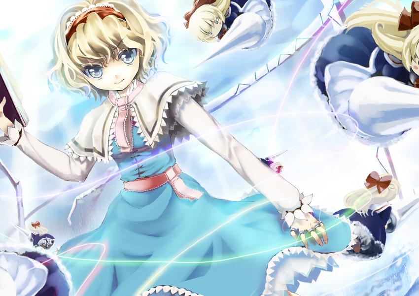 alice margatroid and shanghai doll (touhou) drawn by oka_(umanihiki)