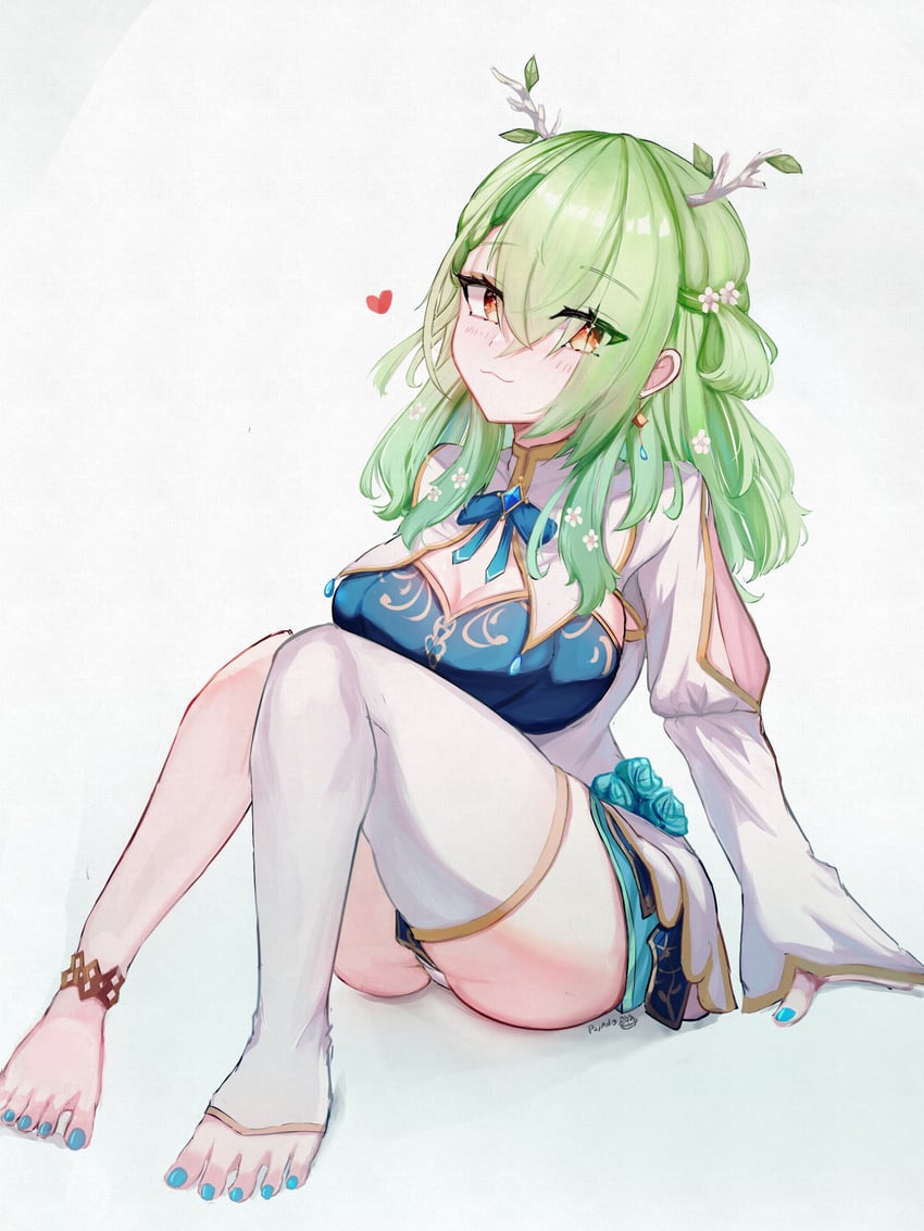 ceres fauna (hololive and 1 more) drawn by psypolo_d