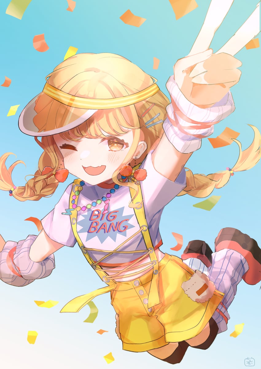 fujita kotone (idolmaster and 1 more) drawn by calo_tte