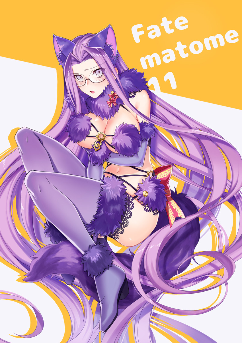 mash kyrielight and medusa (fate and 1 more) drawn by ycco_(estrella)