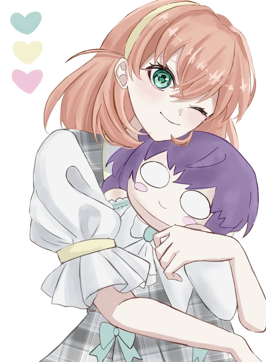 hinoshita kaho and otomune kozue (love live! and 1 more) drawn by mt_lel