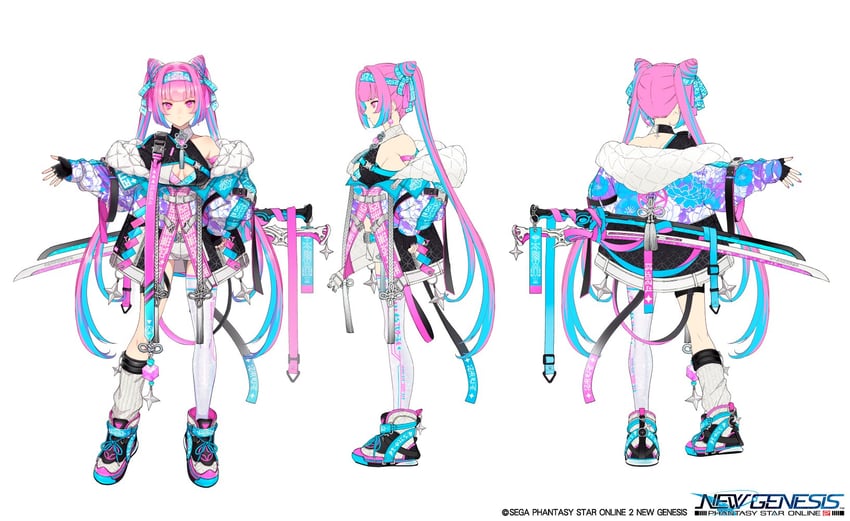 phantasy star and 1 more drawn by kamui_natsuki