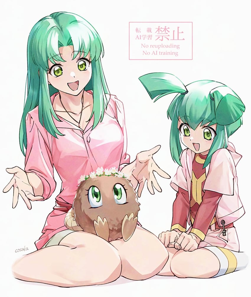 luca and kuribon (yu-gi-oh! and 1 more) drawn by lunapont