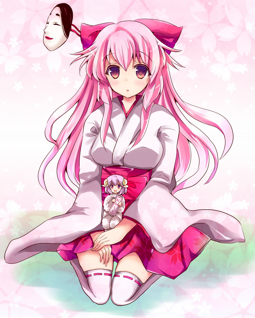 hata no kokoro and sukuna shinmyoumaru (touhou) drawn by yuzuyunagi