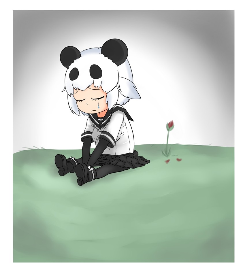 giant panda and sad panda (kemono friends and 2 more) drawn by sate |  Danbooru