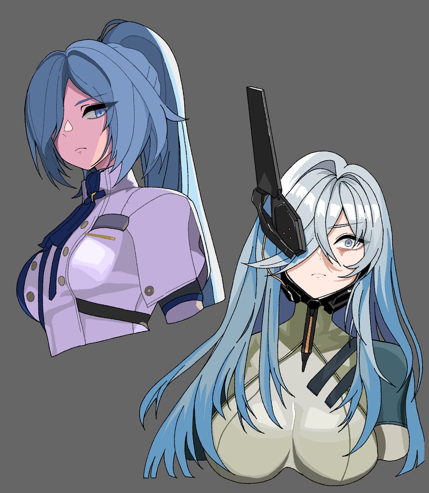 blusphere (girls' frontline and 1 more) drawn by carvi_be_happy