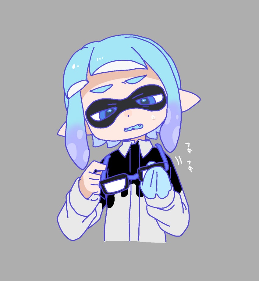 inkling player character and inkling boy (splatoon and 1 more) drawn by yagidon