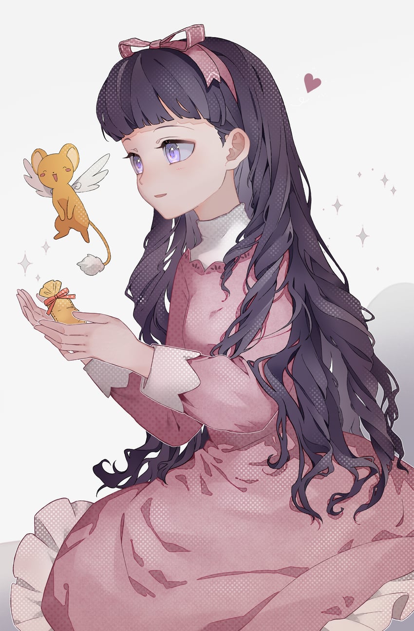kero and daidouji tomoyo (cardcaptor sakura) drawn by reiiixox
