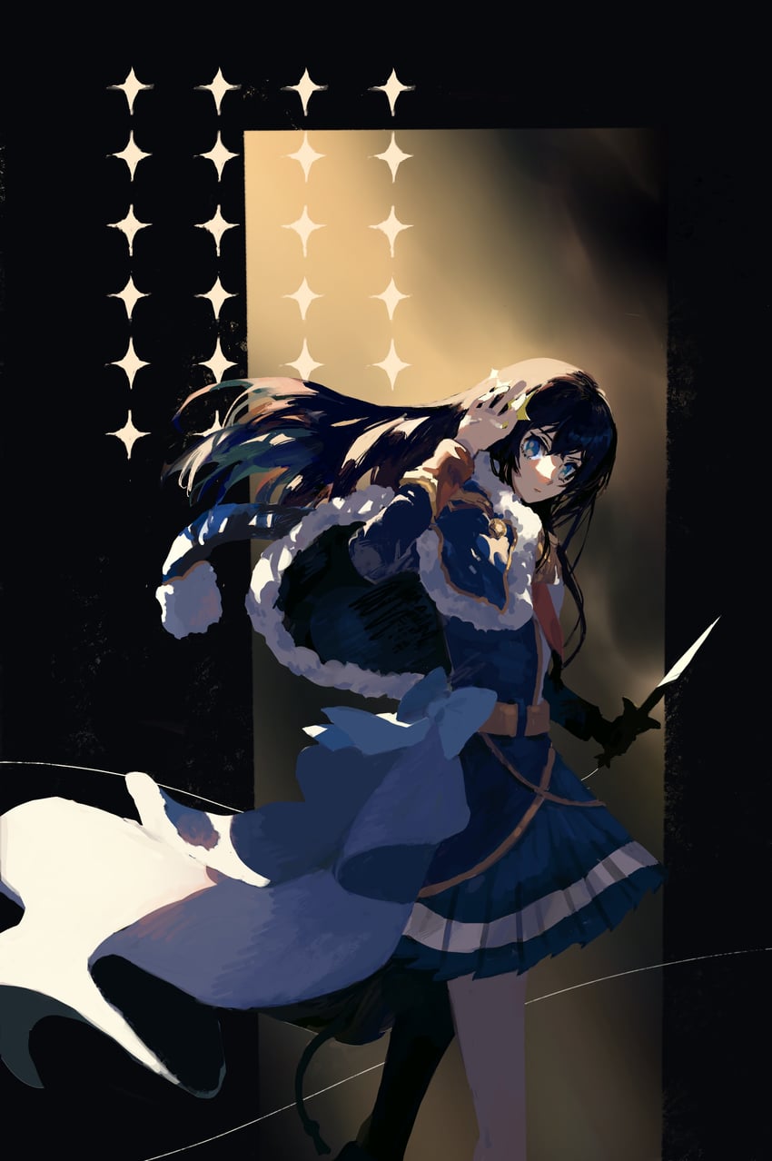 kagura hikari (shoujo kageki revue starlight) drawn by shirono_kuma