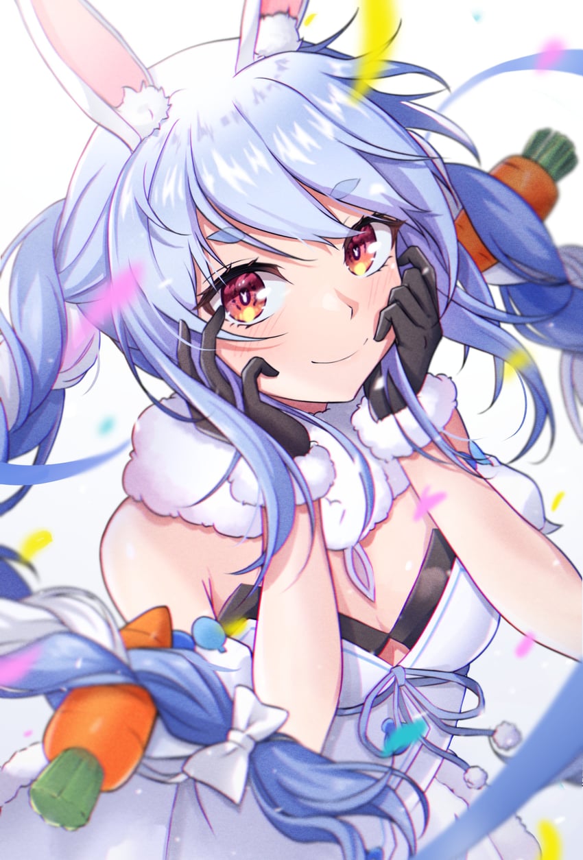 usada pekora and don-chan (hololive) drawn by yuiwata_k