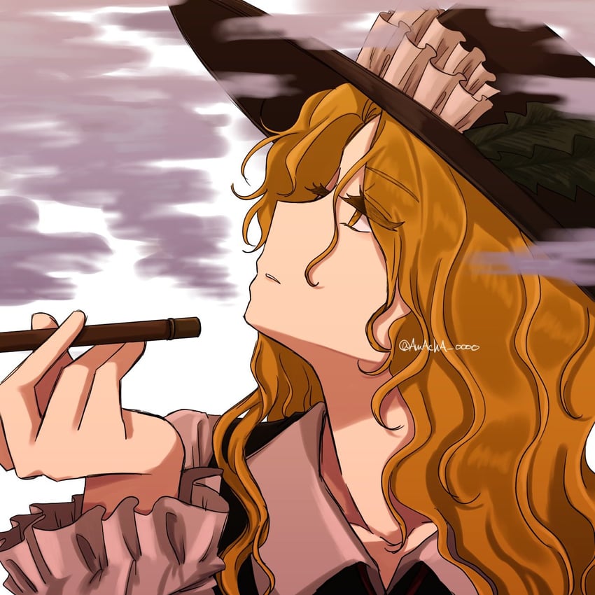 jacket girl (touhou and 1 more) drawn by amacha_0000